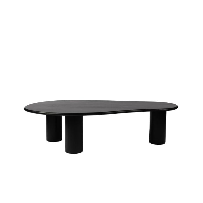 Organic Coffee Table - 160cm - Black - Mango Wood